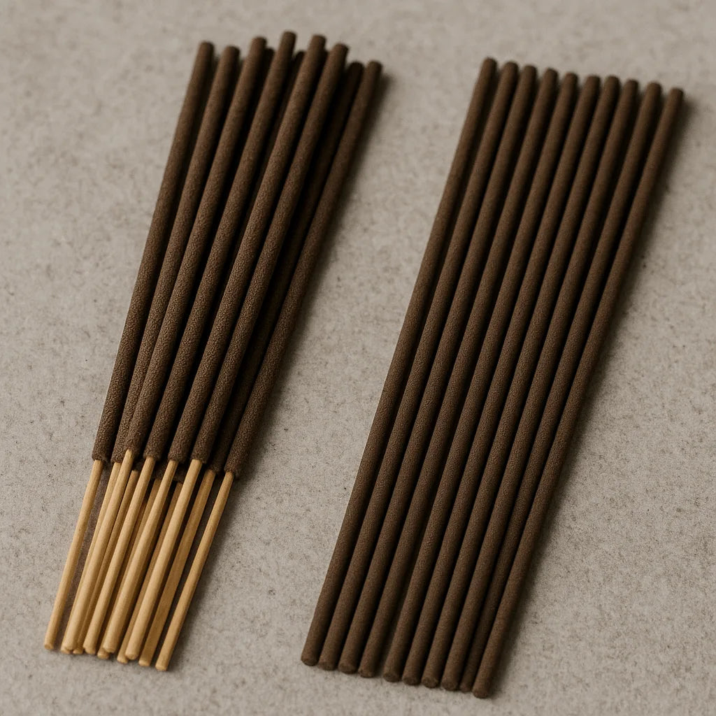 A Tale of Two Sticks: Bamboo-Cored vs. Solid Stick Incense