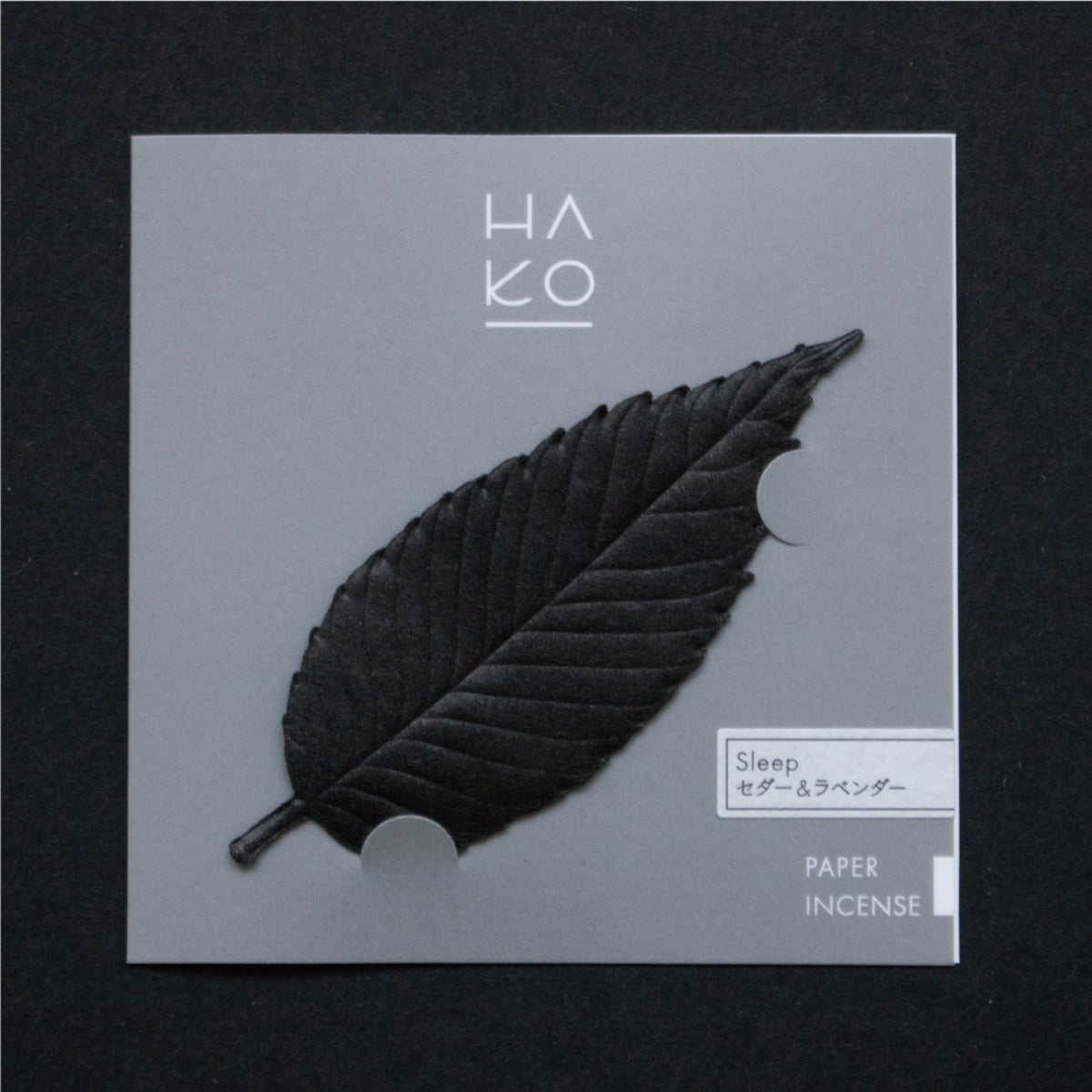 No.3 Sleep, HA KO Black Paper Incense