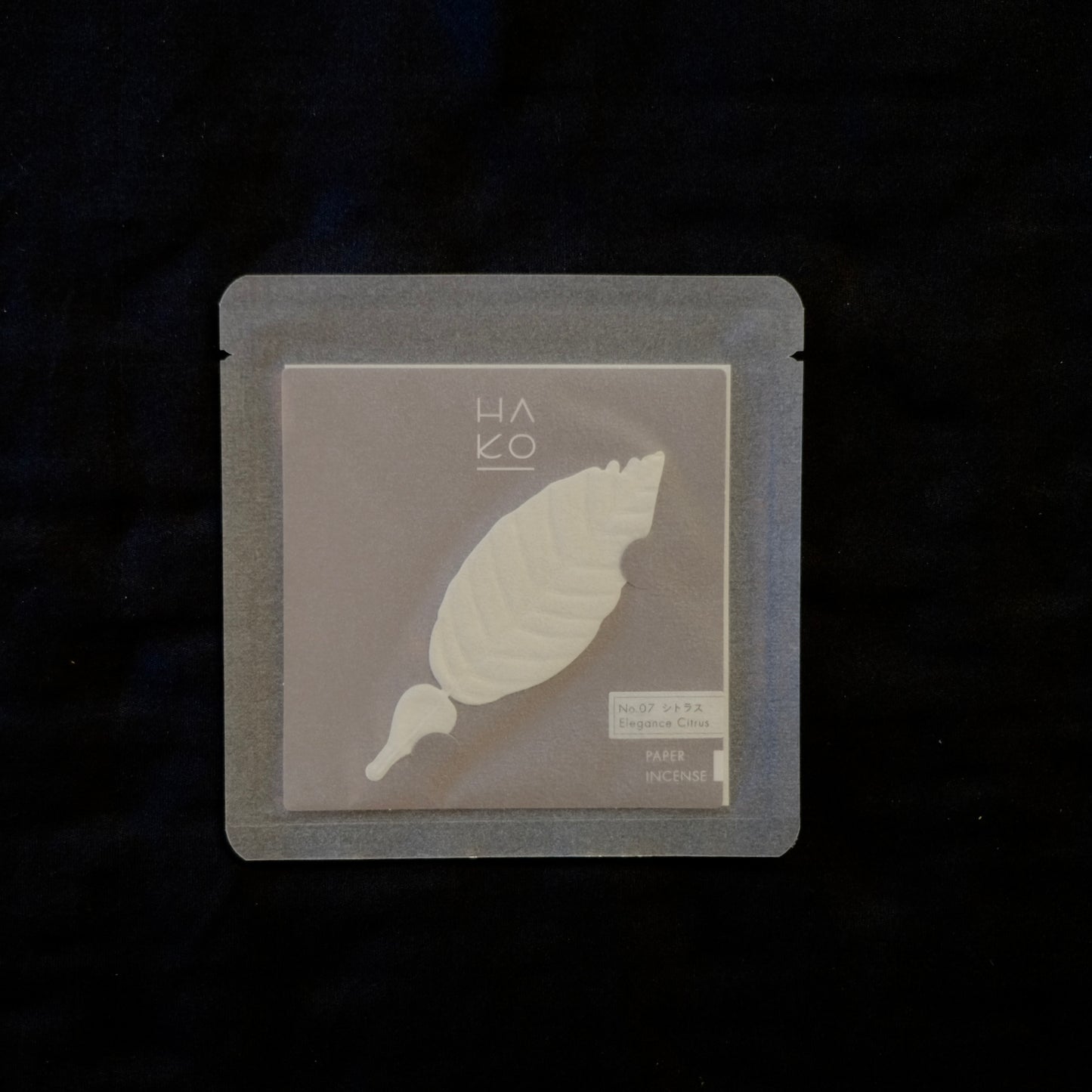 No.7 Elegance Citrus, HA KO Paper Incense