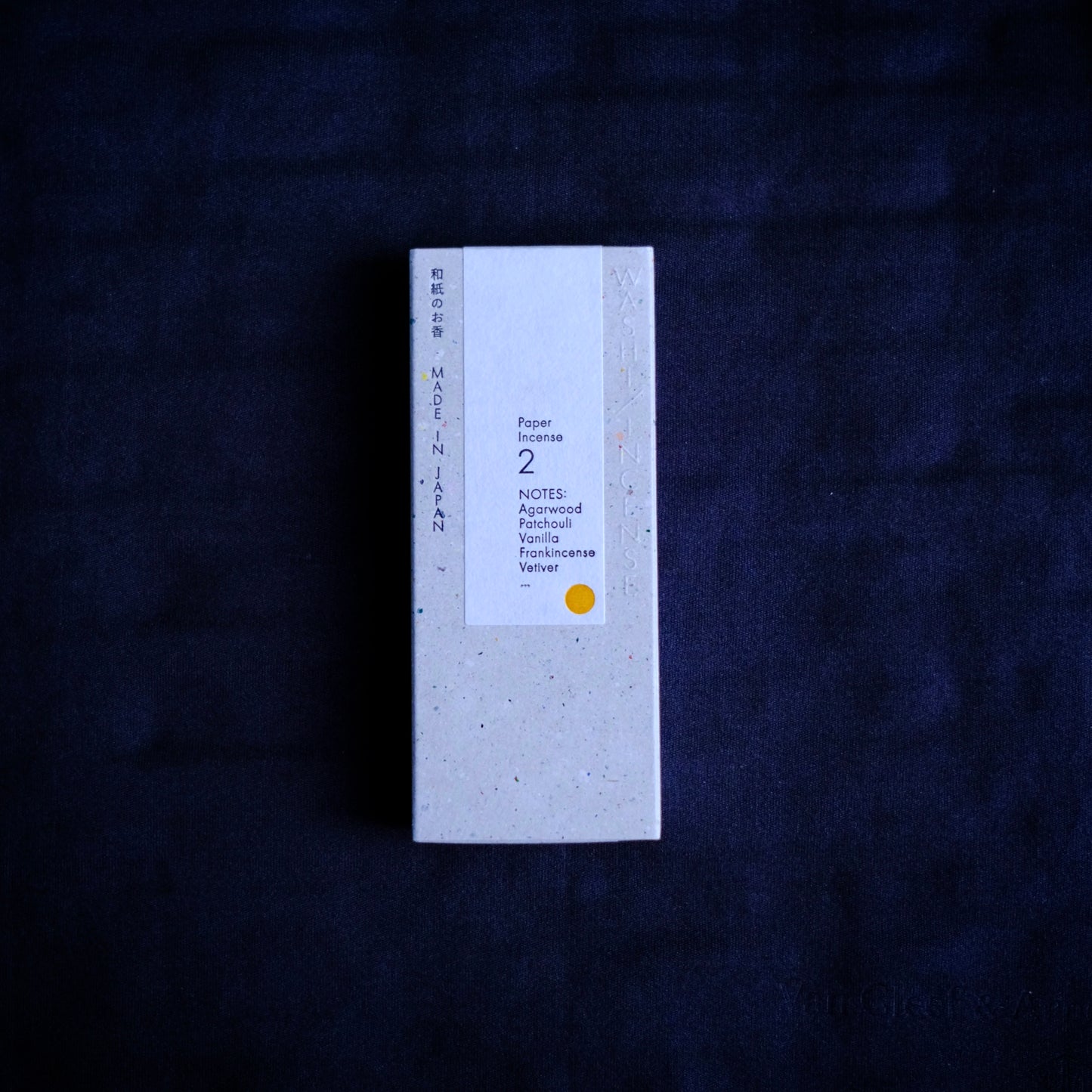 #2 Elegant Agarwood, WASHI INCENSE | 和紙のお香