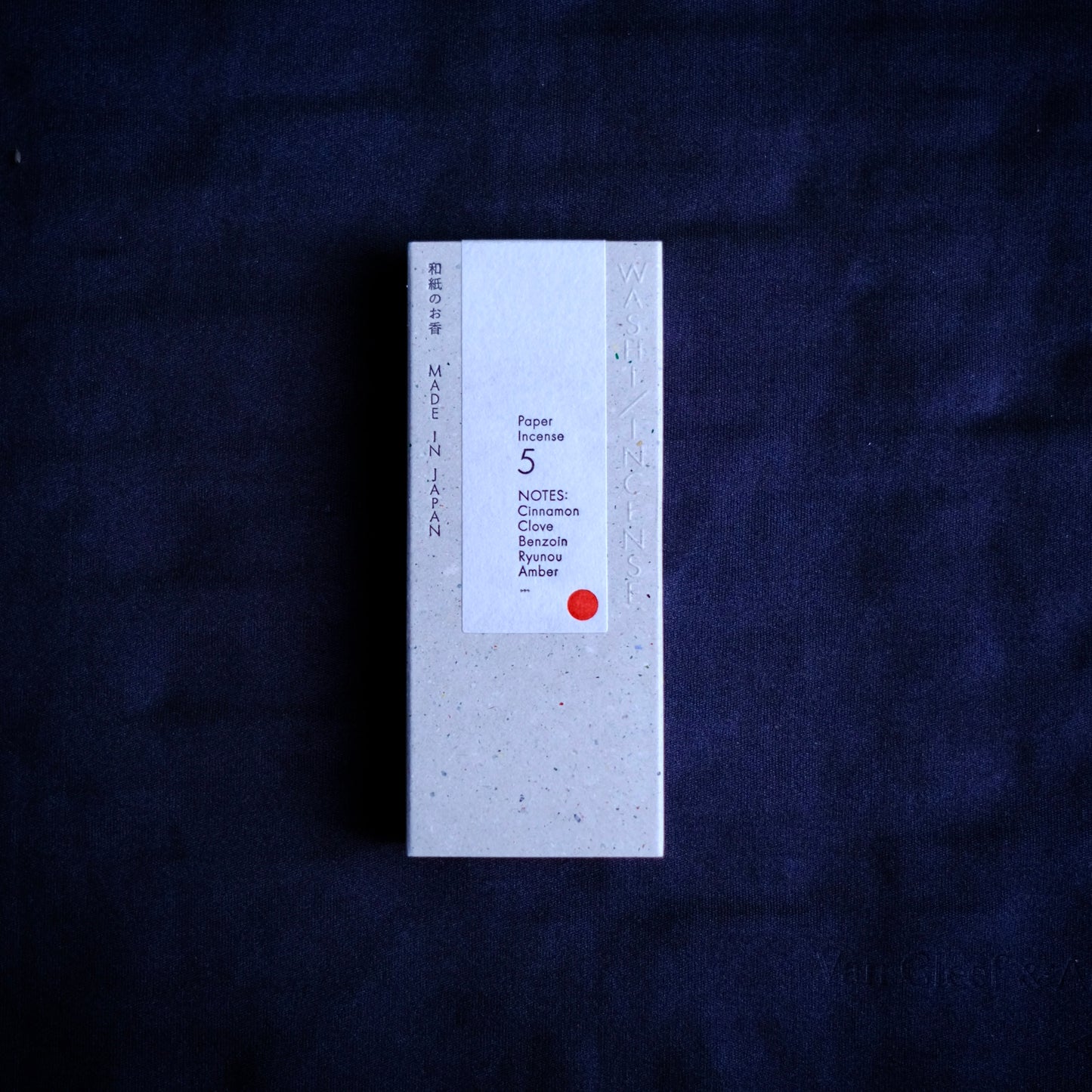 #5 Smoky Comfort, WASHI INCENSE | 和紙のお香