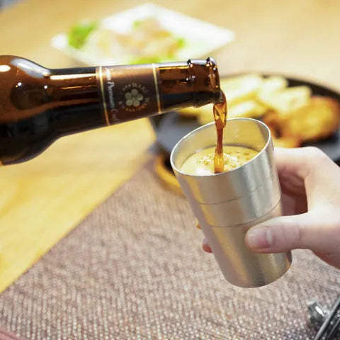 Tin Beer Tumbler, Shizunami | 静波