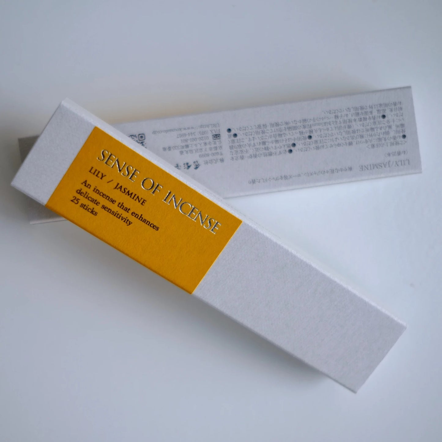 Lily Jasmine, SENSE OF INCENSE