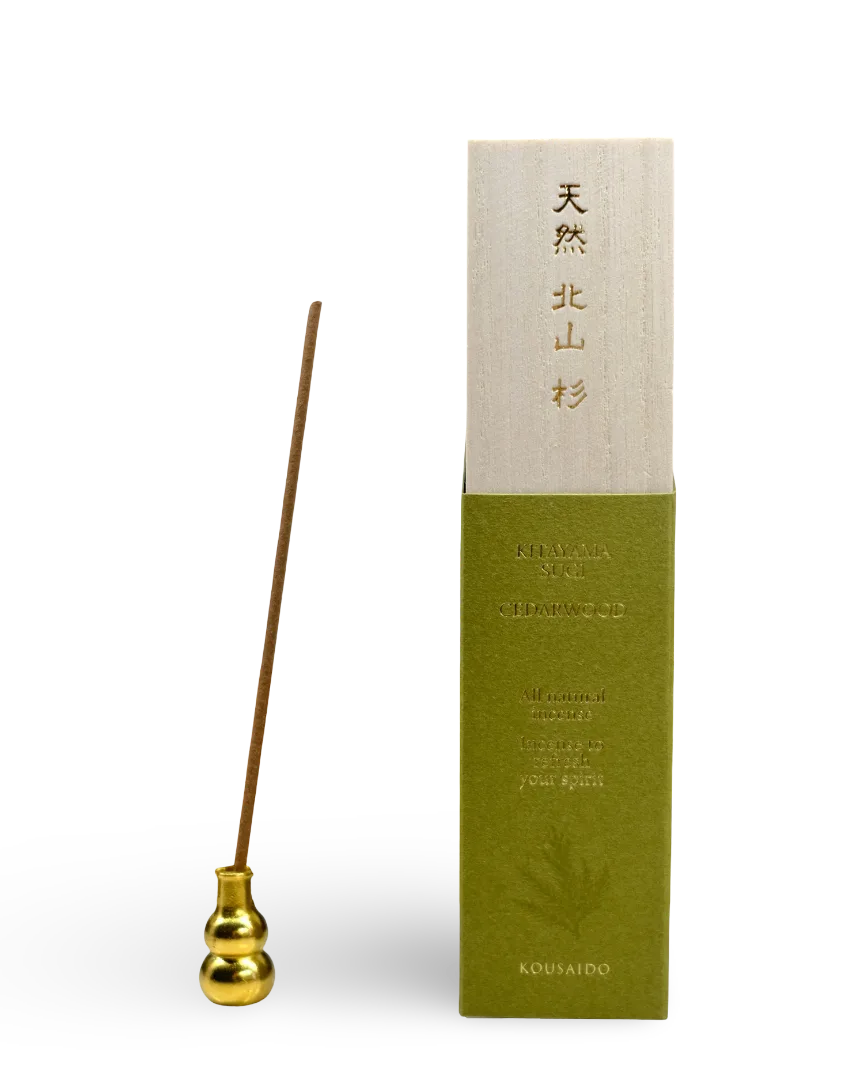 Kitayama Sugi Cedarwood Natural Incense, TENNEN | 天然