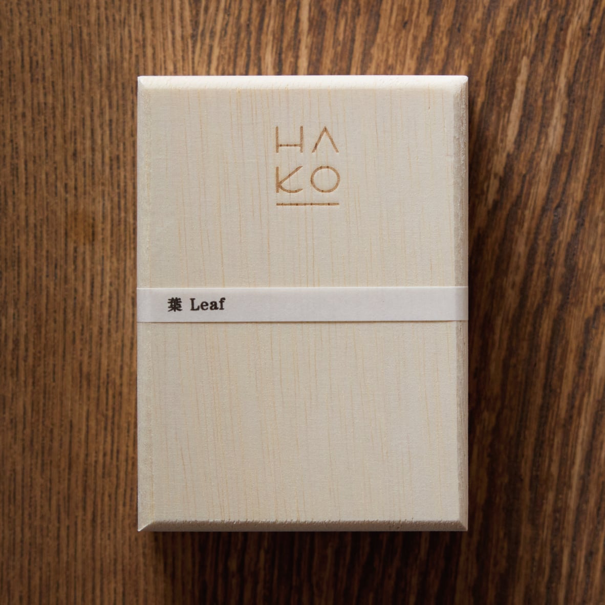 HA KO Wooden Box Set of 5