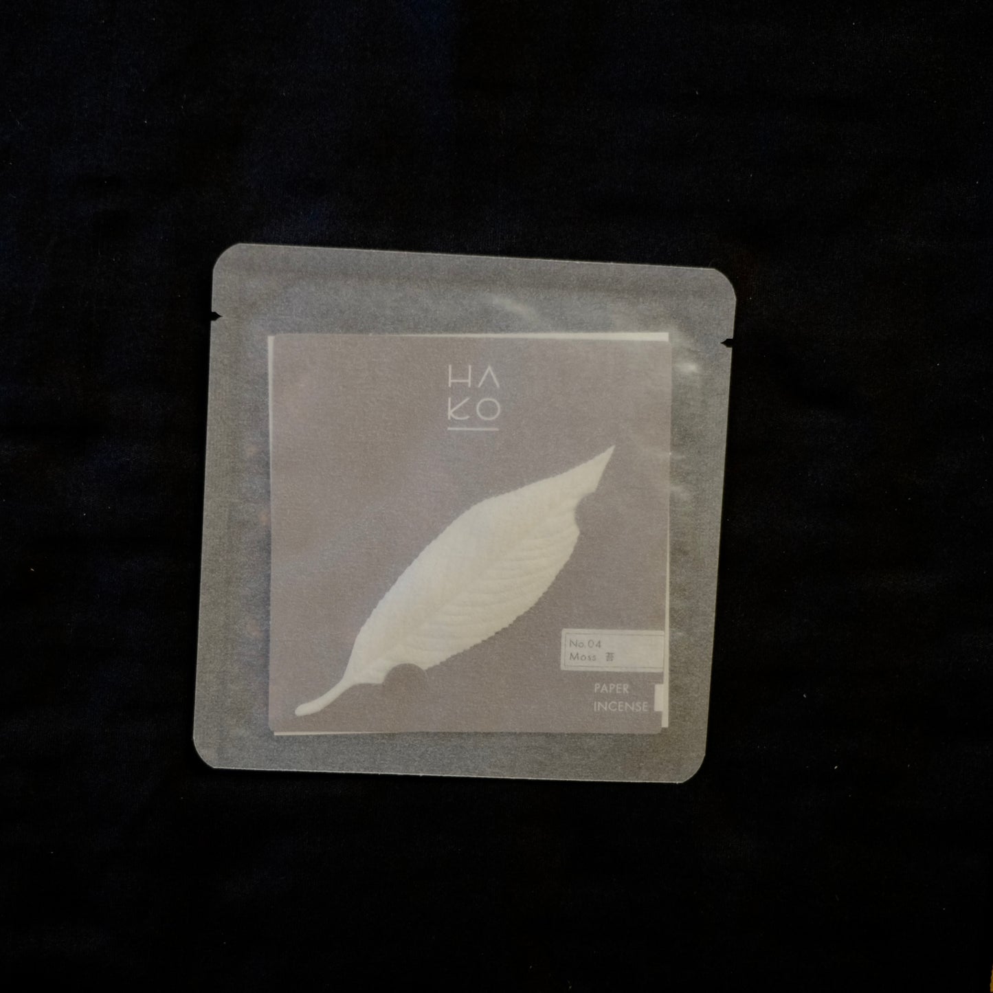 No.4 Moss, HA KO Paper Incense