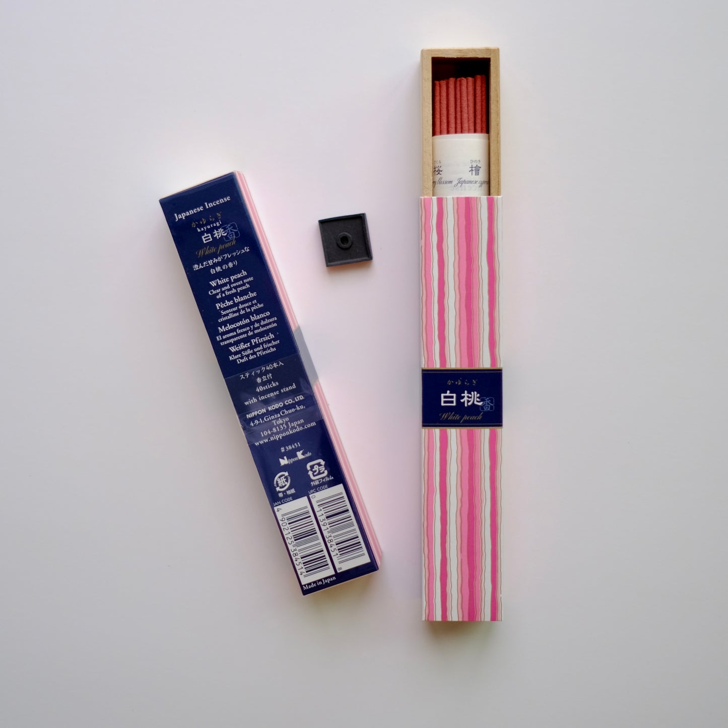 KAYURAGI Incense White Peach | 白桃
