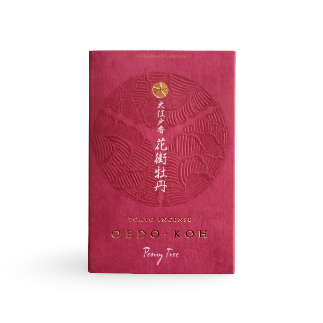 Oedo-Koh Incense Peony Tree, Hanamachi Botan | 花街牡丹