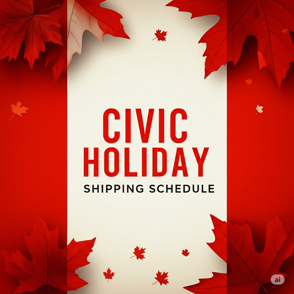 Shipping Update: Civic Holiday in Canada – DARABARA