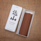 Open DARABARA Yuan Shan incense box with 14 cm natural incense sticks