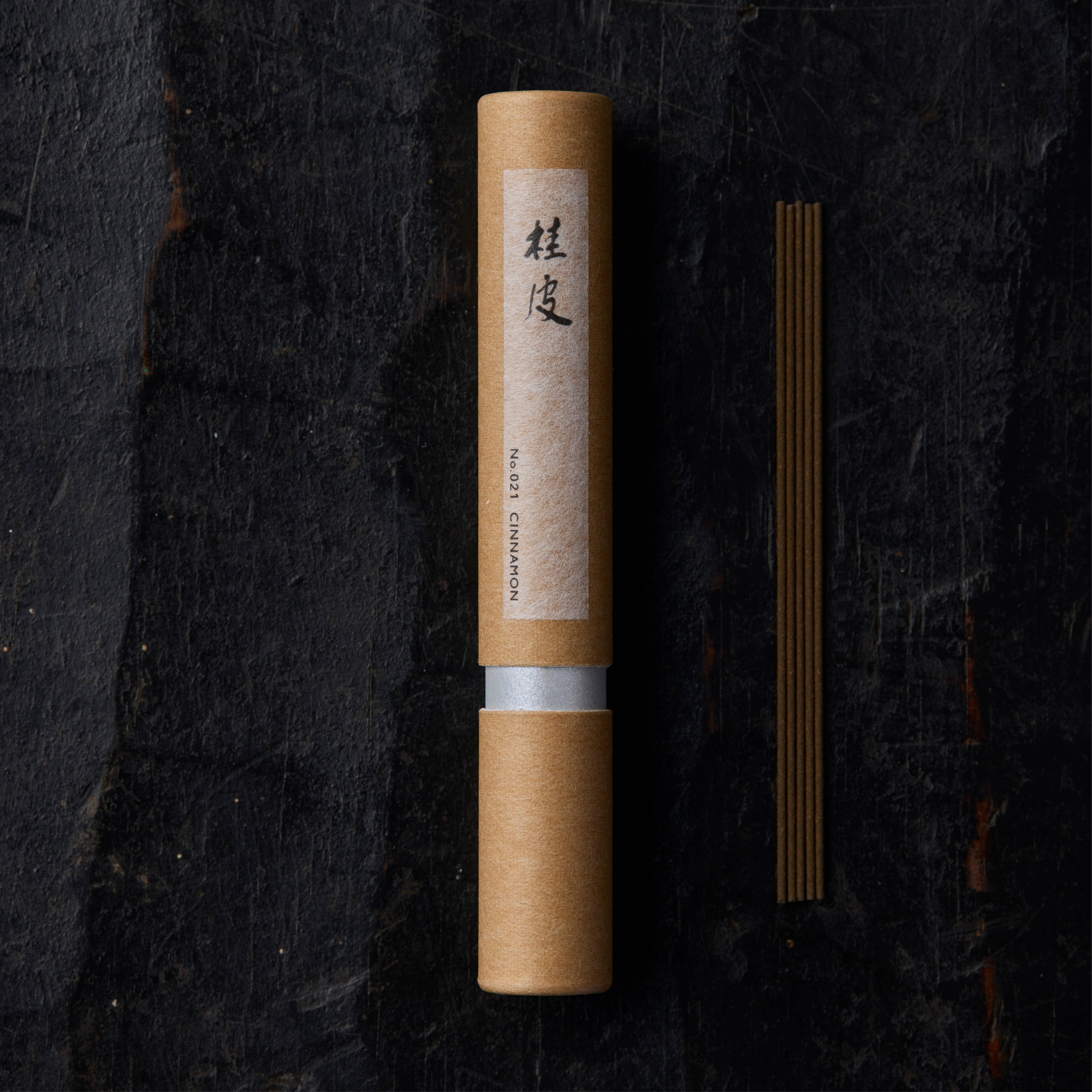 &Incense No.021 Cinnamon (桂皮) – Natural Wood Incense
