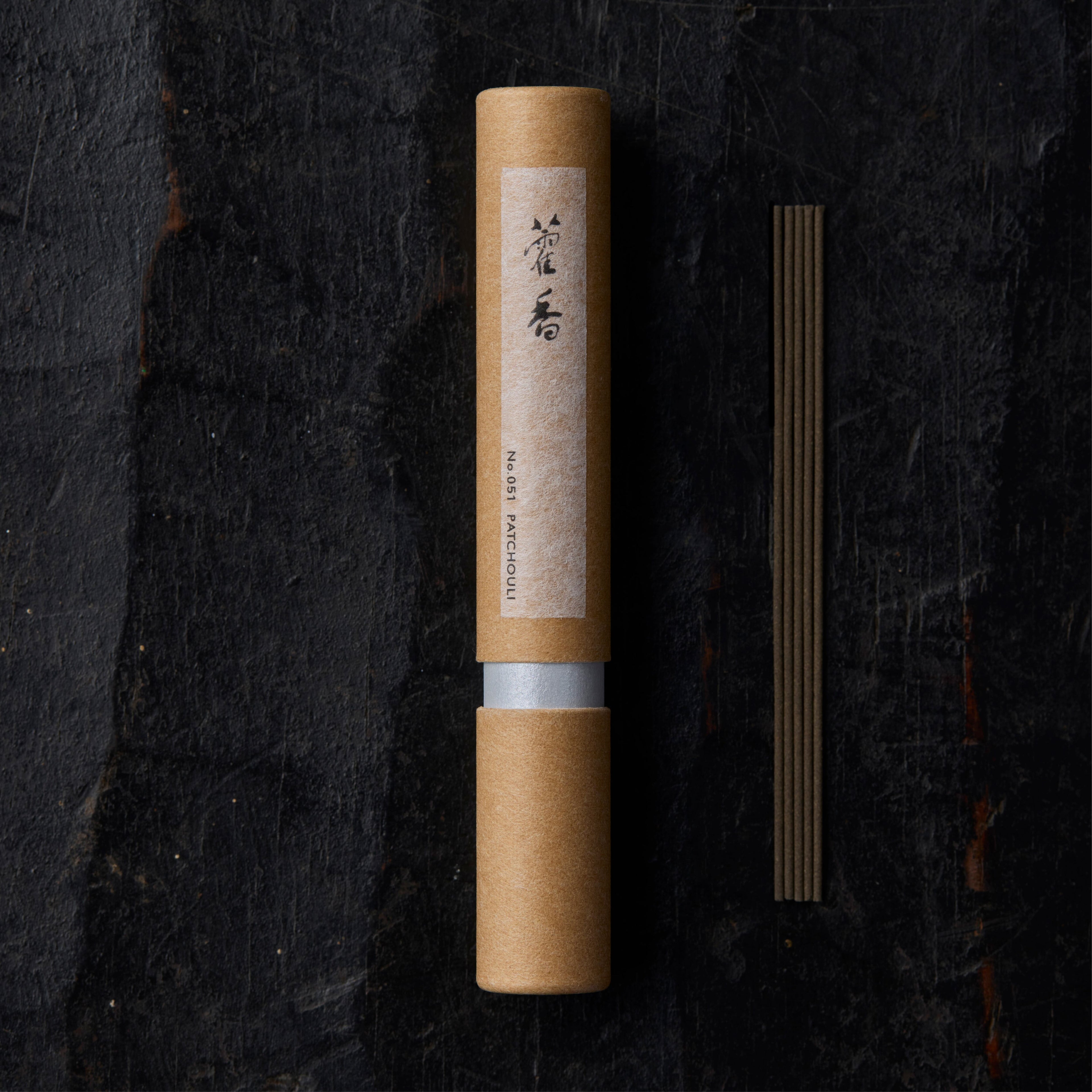 &Incense No.051 Patchouli (藿香) – Natural Wood Incense