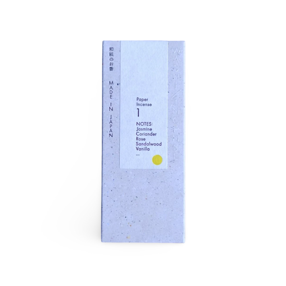 Washi Paper Incense – No.1 Floral Warmth