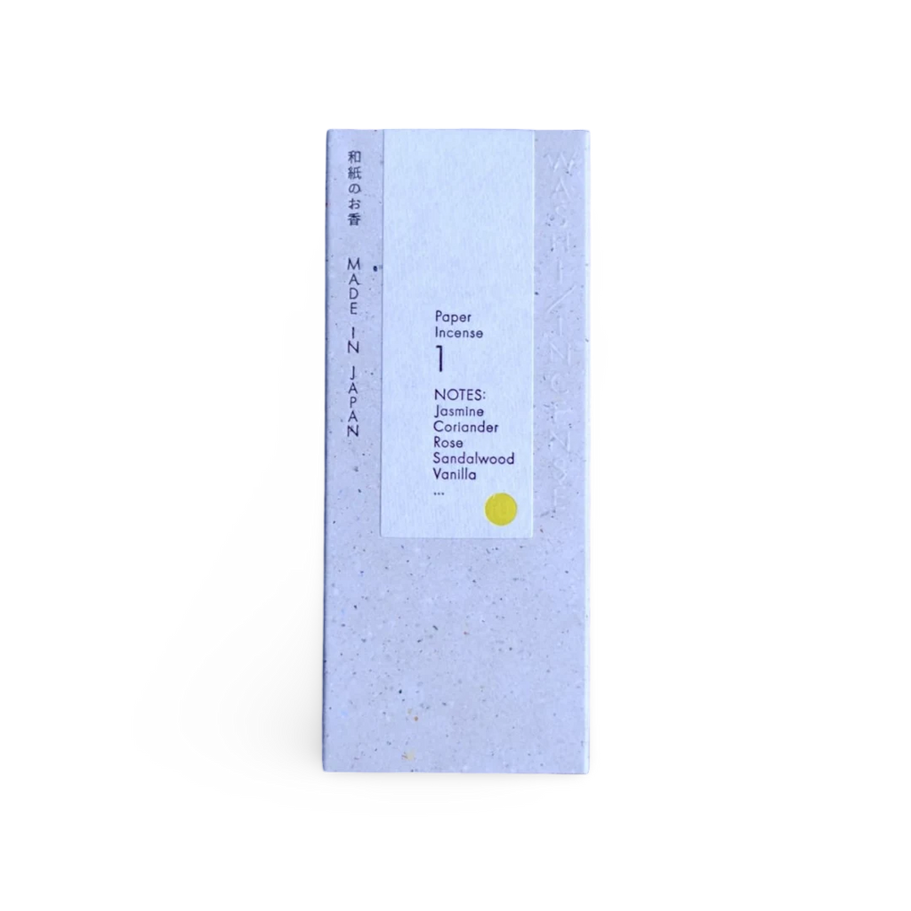 Washi Paper Incense – No.1 Floral Warmth