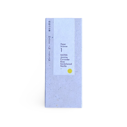 #1 Floral Warmth, WASHI INCENSE | 和紙のお香