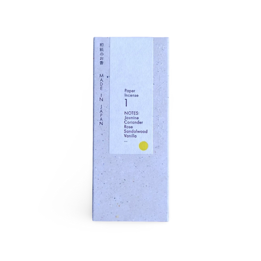#1 Floral Warmth, WASHI INCENSE | 和紙のお香