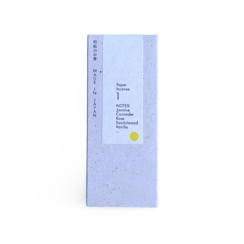 Washi Paper Incense – No.1 Floral Warmth