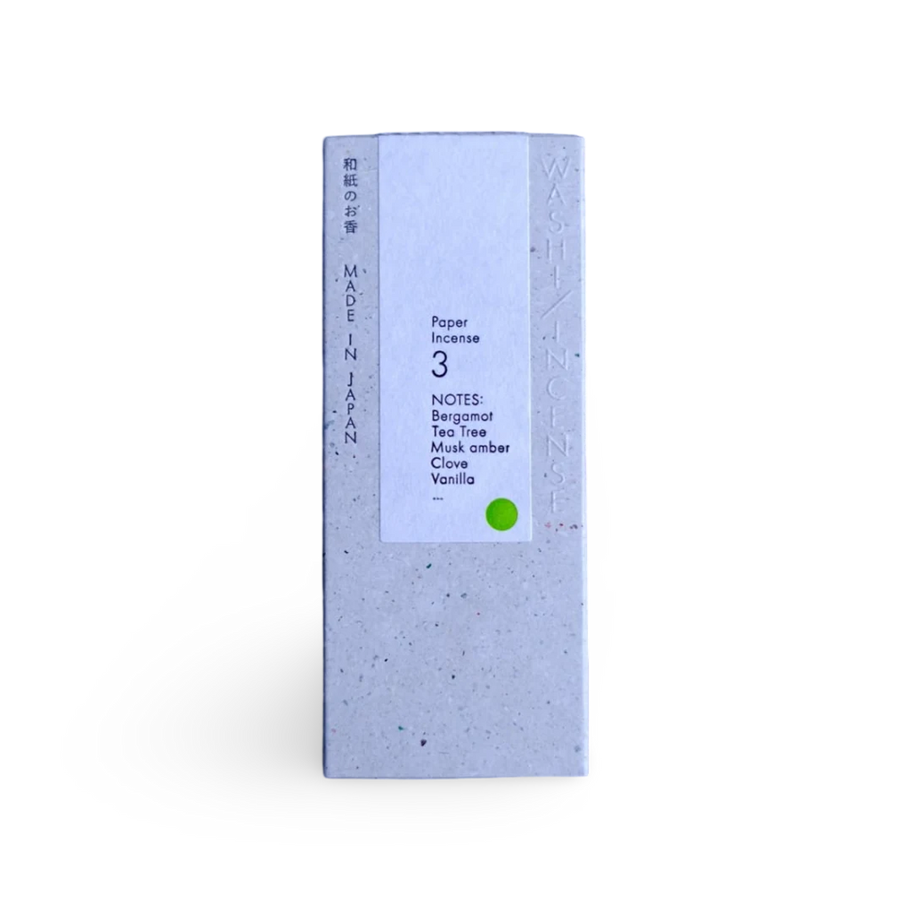 Washi Paper Incense – No.3 Deep Citrus