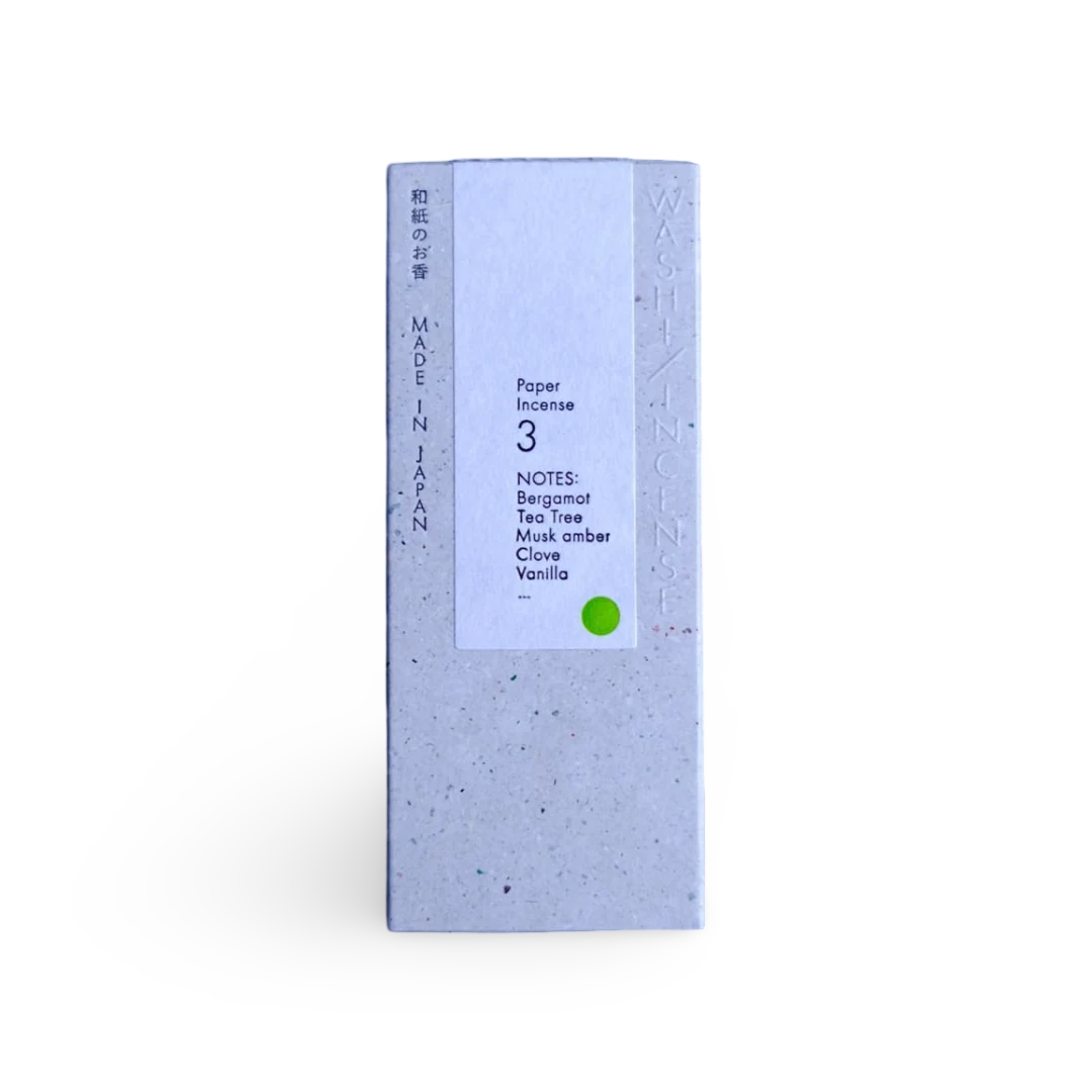 Washi Incense No.3 Deep Citrus (和紙のお香) – Paper Incense Strips