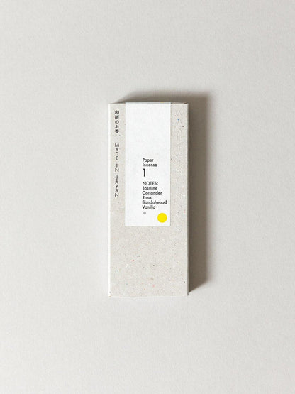 #1 Floral Warmth, WASHI INCENSE | 和紙のお香
