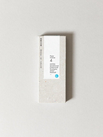 #4 Mellow Grove, WASHI INCENSE | 和紙のお香