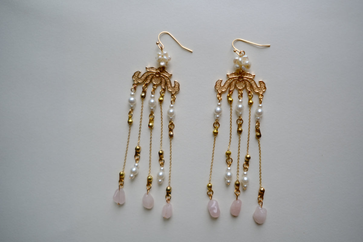 Pink Chandelier
