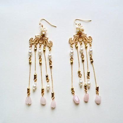 Pink Chandelier