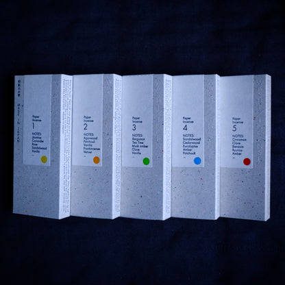 #3 Deep Citrus, WASHI INCENSE | 和紙のお香
