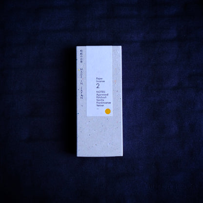 #2 Elegant Agarwood, WASHI INCENSE | 和紙のお香