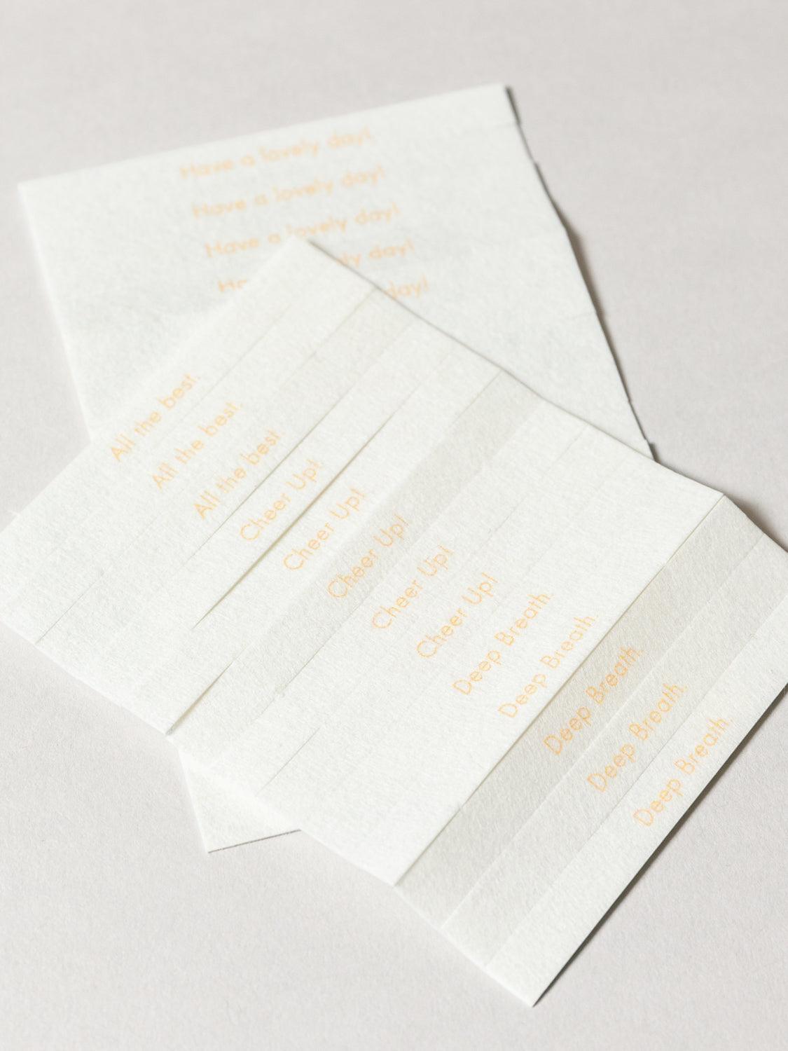 Washi Incense No.1 Floral Warmth (和紙のお香) – Paper Incense Strips