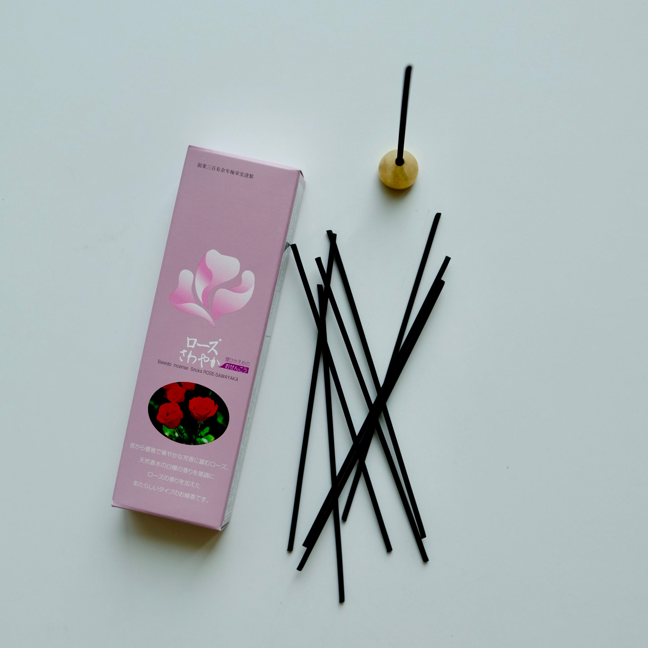 Rose (Sawayaka) – Low Smoke Floral Incense