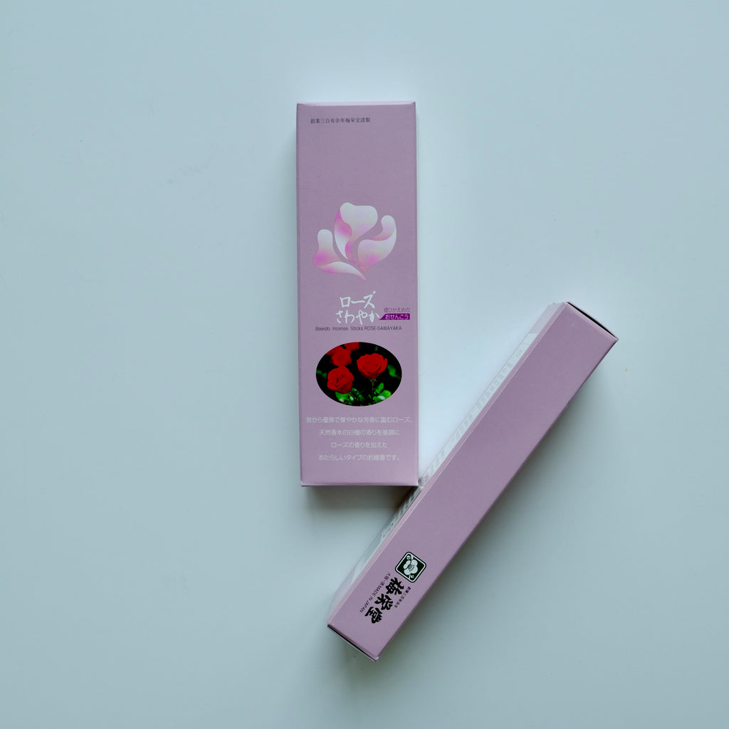 Rose (Sawayaka) – Low Smoke Floral Incense