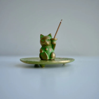 Cat Incense Stand