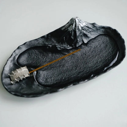 Mt. Fuji Incense Holder, Sakasa Fuji | さかさ富士