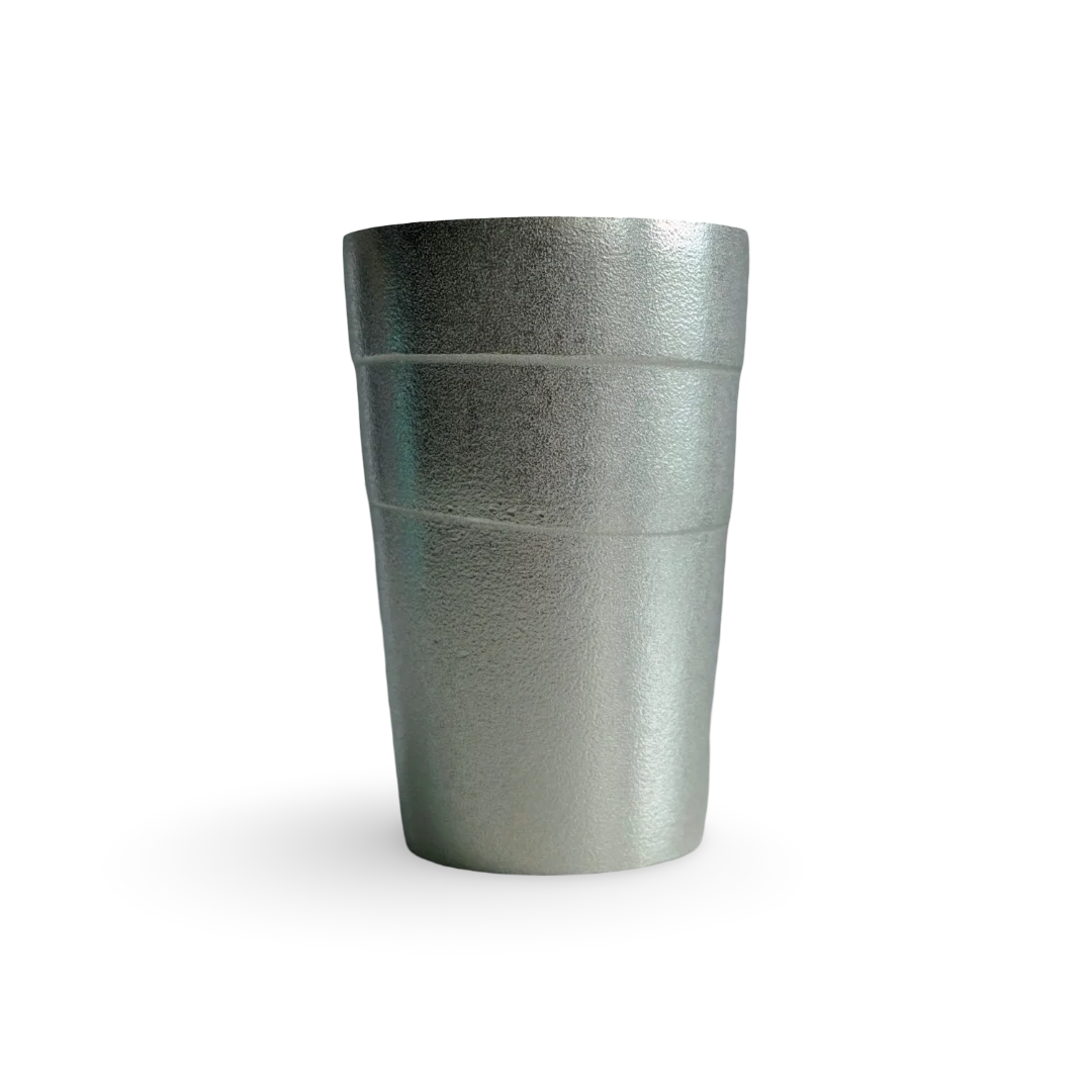 Shizunami (静波) – Handcrafted Pure Tin Beer Tumbler