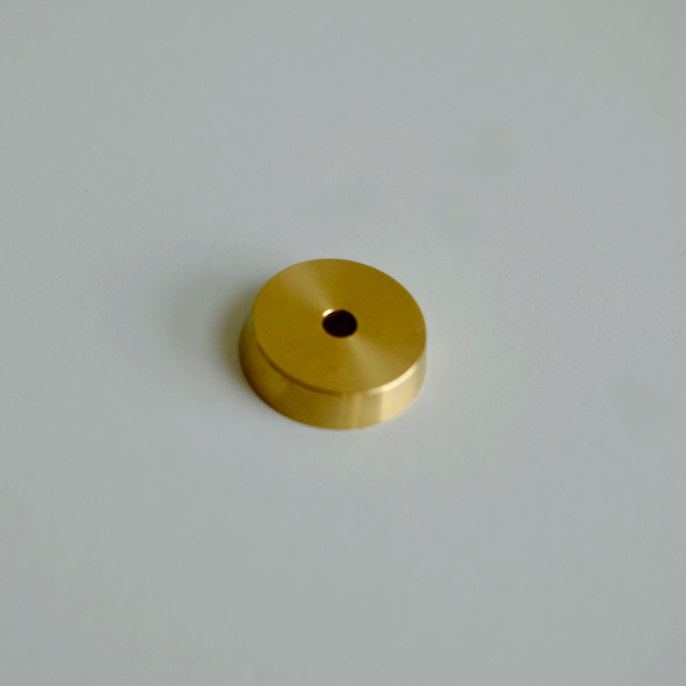 Minimalist Brass Incense Holder – Polished Solid Brass