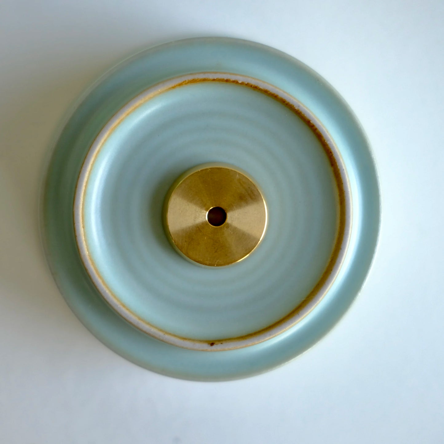 Minimalistic Brass Incense Holder
