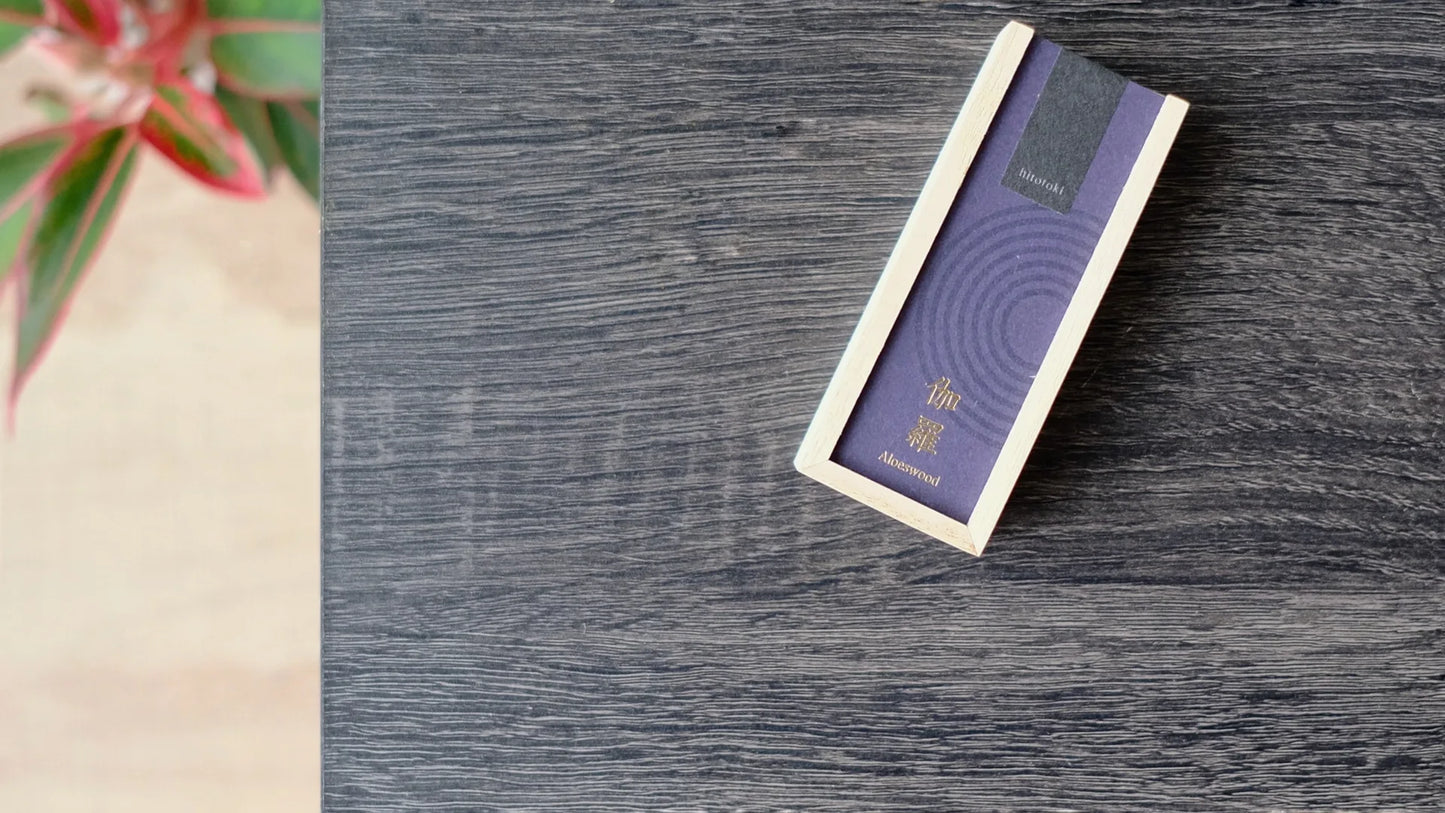 Hitotoki Aloeswood Incense, tokoku | 灯刻