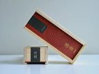 Kousaido Branded Hitotoki-incense box,red color pacakge on a white background