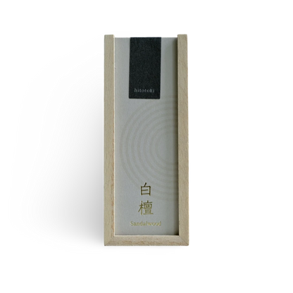 Hitotoki Sandalwood Incense, tokoku | 灯刻