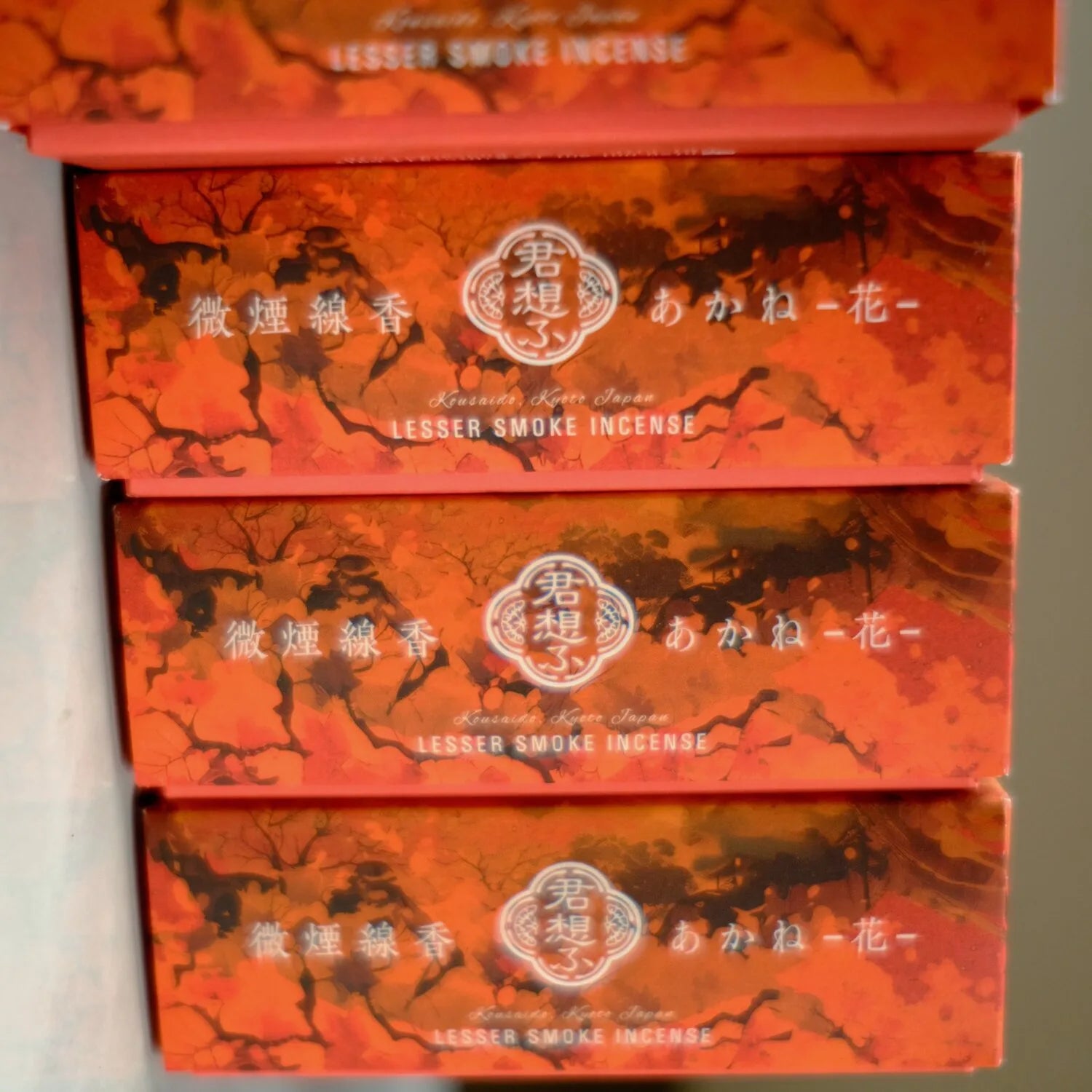 Kimiomou Akane (君想ふ 茜) – Low Smoke Floral Incense