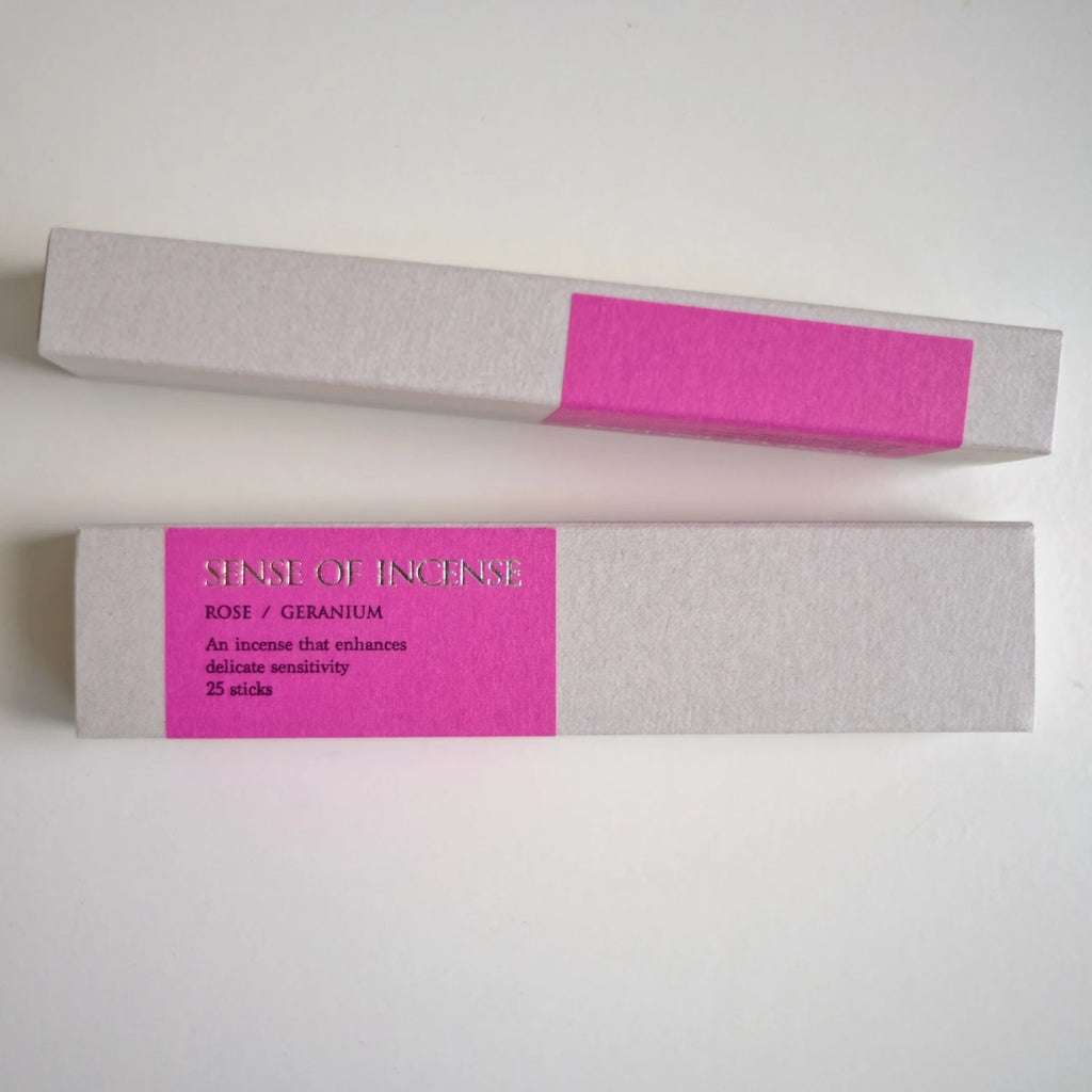 Sense of Incense – Rose & Geranium