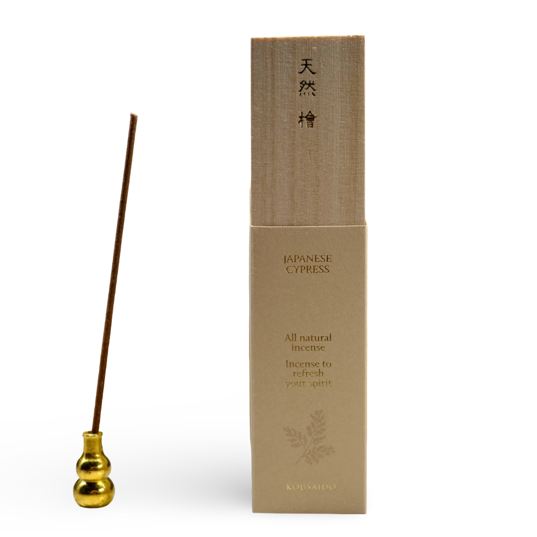 Japanese Cypress (Hinoki) – All Natural (天然) Series Incense