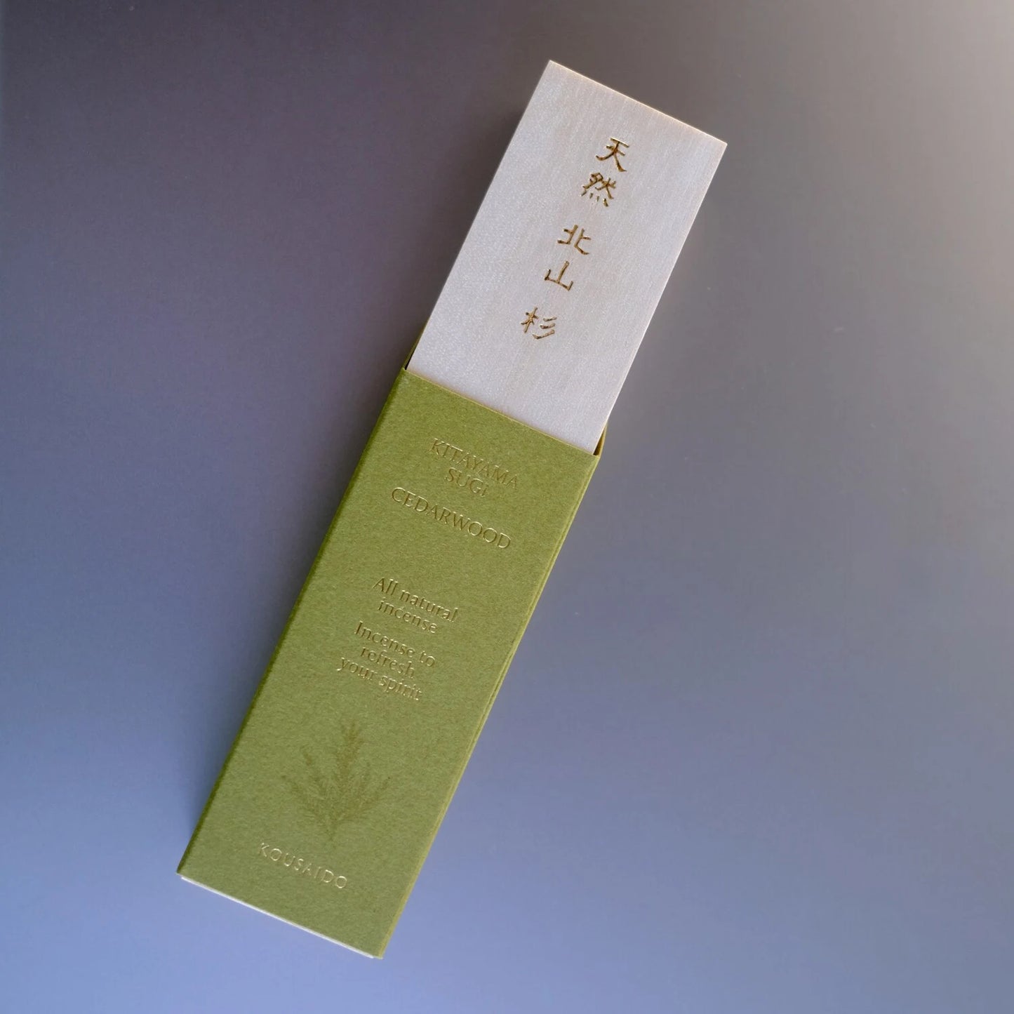 Kitayama Sugi Cedarwood Natural Incense, TENNEN | 天然