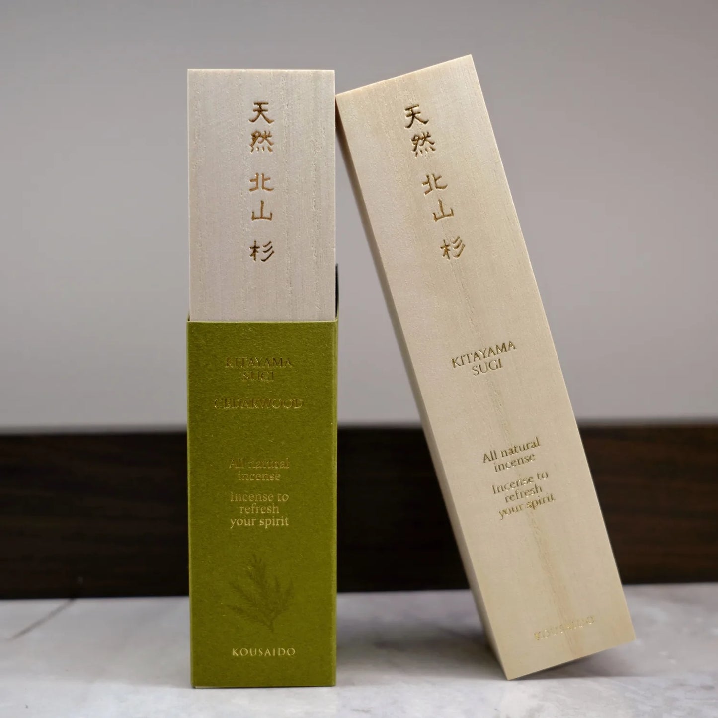 Kitayama Sugi Cedarwood Natural Incense, TENNEN | 天然