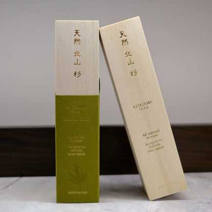 Kitayama Sugi Cedarwood Natural Incense, TENNEN | 天然