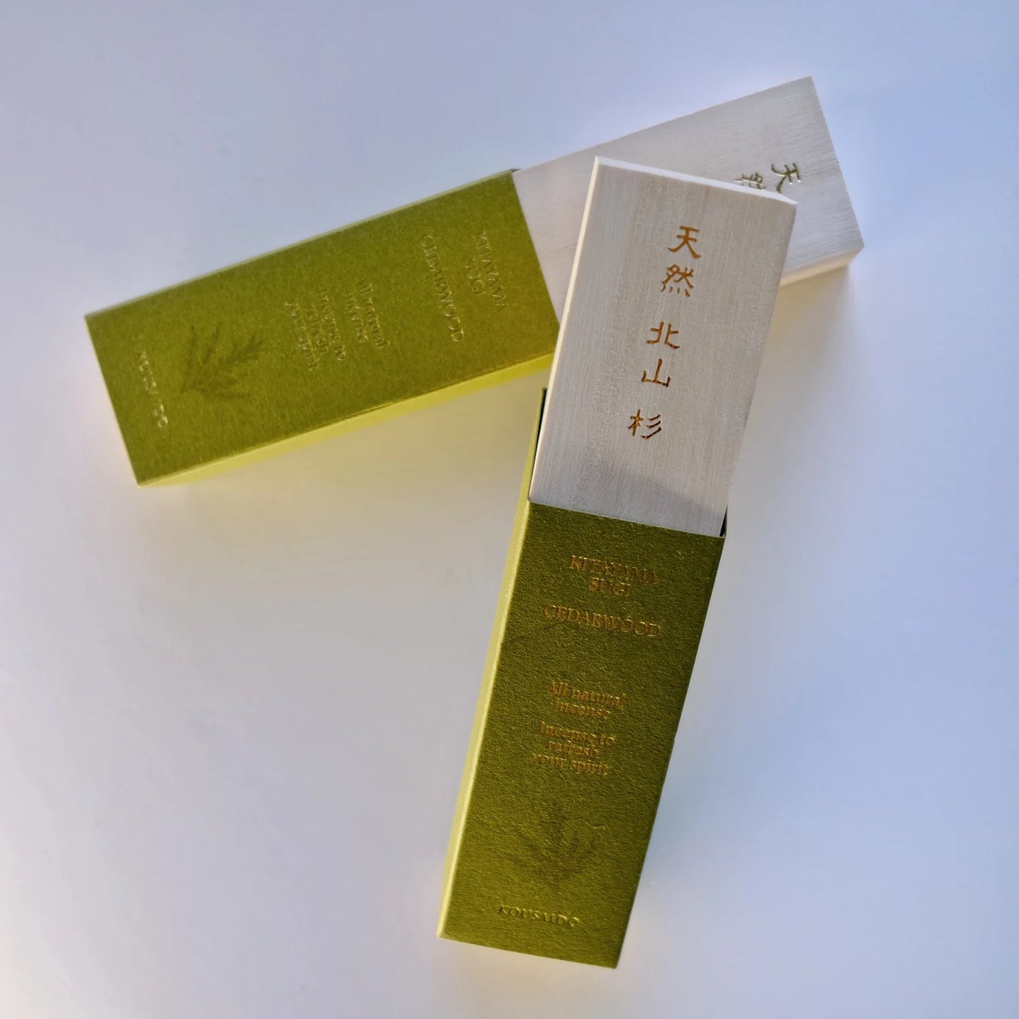 Kitayama Sugi Cedarwood Natural Incense, TENNEN | 天然