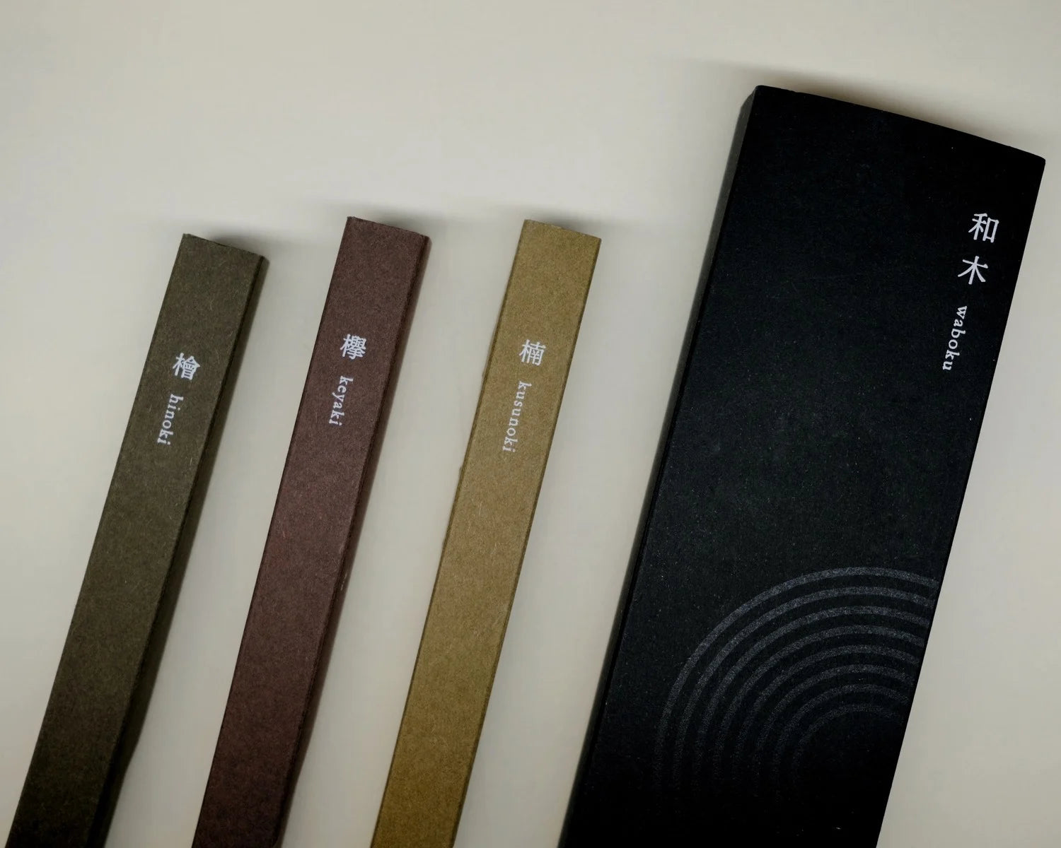 Waboku (和木) – Japanese Wood Scent Assortment Incense