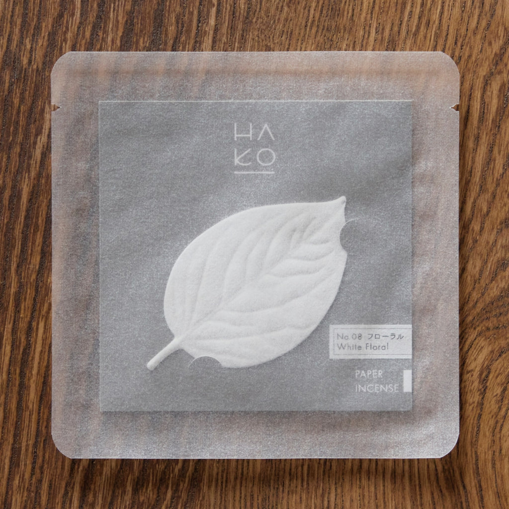 HA KO Paper Incense – No.8 White Floral