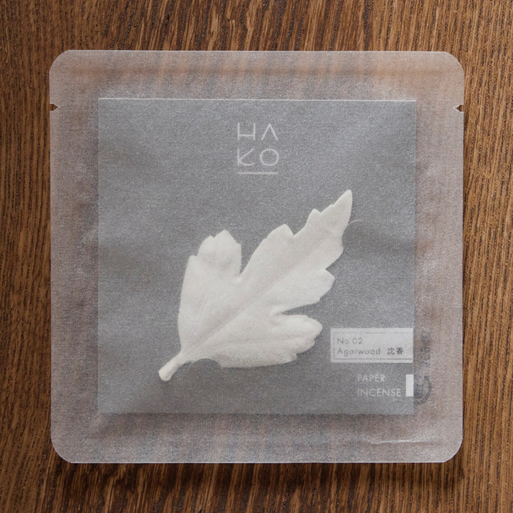 HA KO Paper Incense – No.2 Agarwood